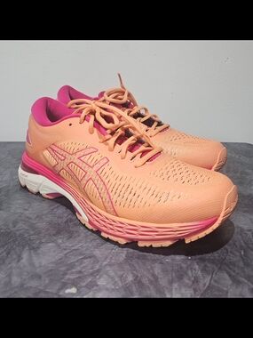 ASICS Gel-Cushioned Women's Running Shoes - Peach/Pink
